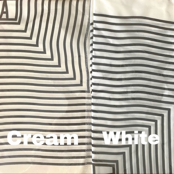 🧣🤍modern art geometric silky scarf - Picture 7 of 8